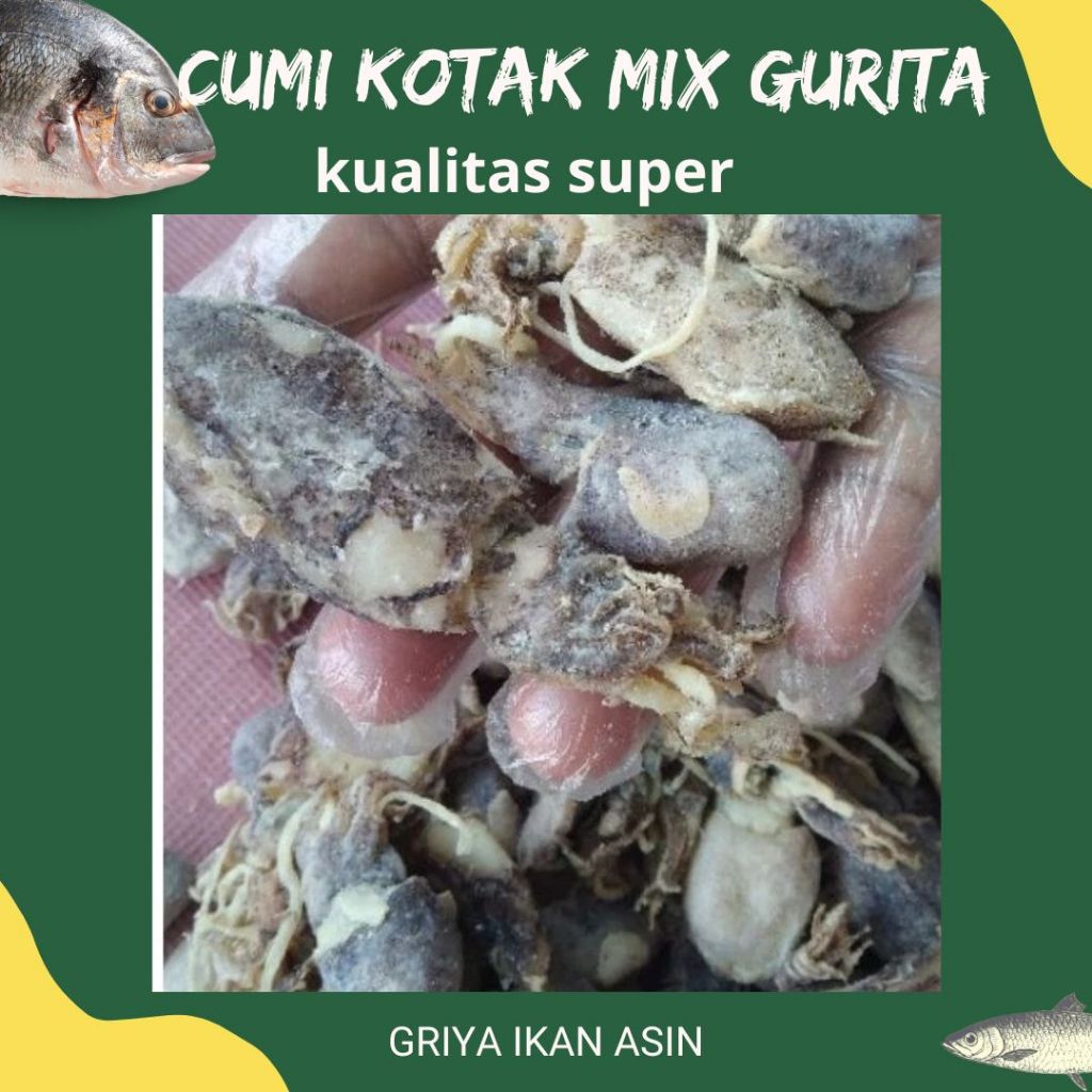 

Cumi asin bekutak/asinan gurita/ cumi gurita enak termurah✅