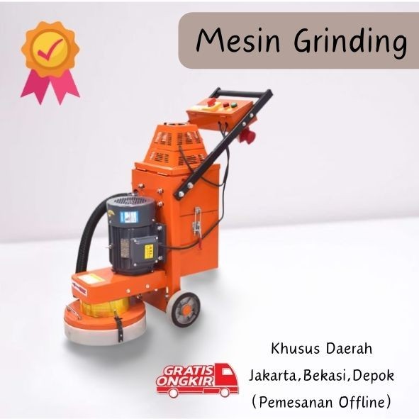 Mesin grinding lantai beton Mesin poles lantai beton mesin kupas epoxy tipe 350 - 3 Phase