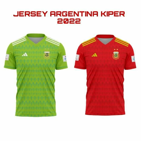 Jersey Argentina Kiper 2022 full printing