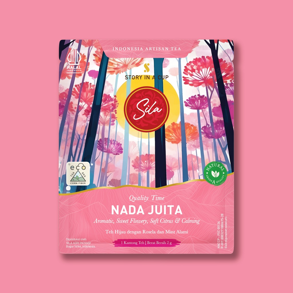 

Sila - Nada Juita - Artisan Tea Blend - Healtea - Sachet 1 Teabag - Teh Premium - Green Tea
