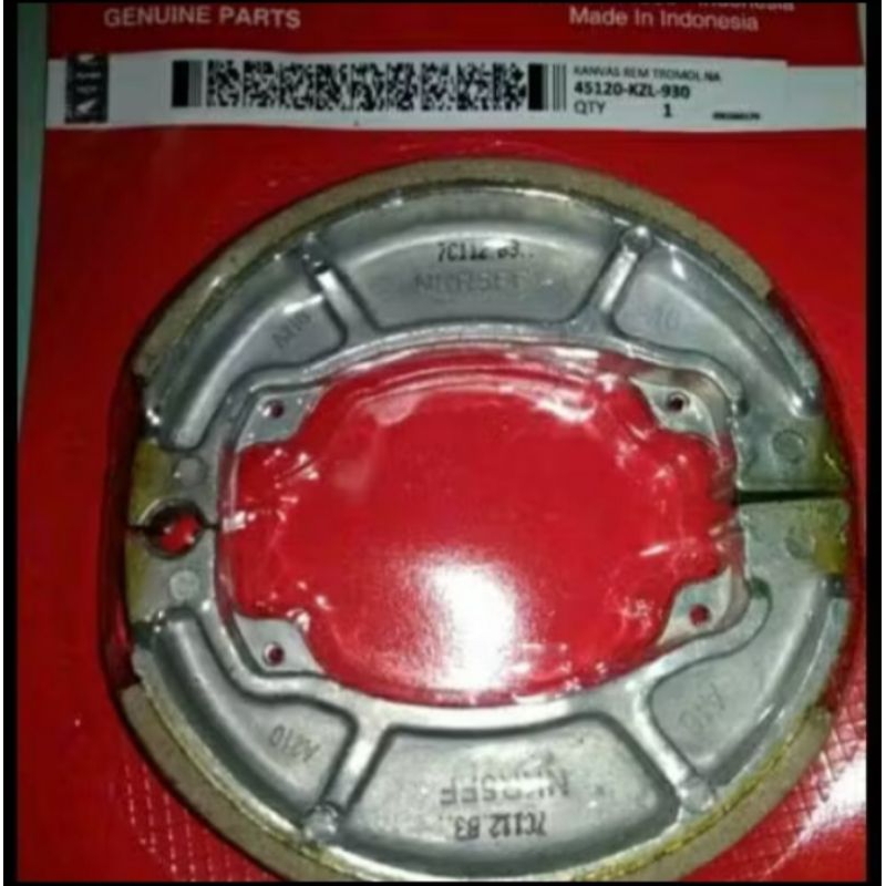 KAMPAS REM BELAKANG BEAT, VARIO, SCOOPY, SPECCY,BEAT STREET.