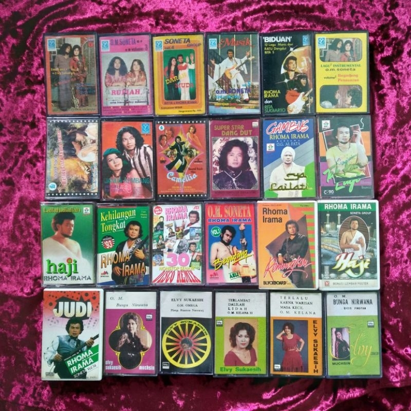 Kaset Rhoma Irama / Elvy Sukaesih