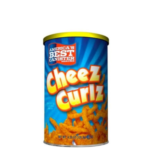 

Cheez Curlz America Best Canister