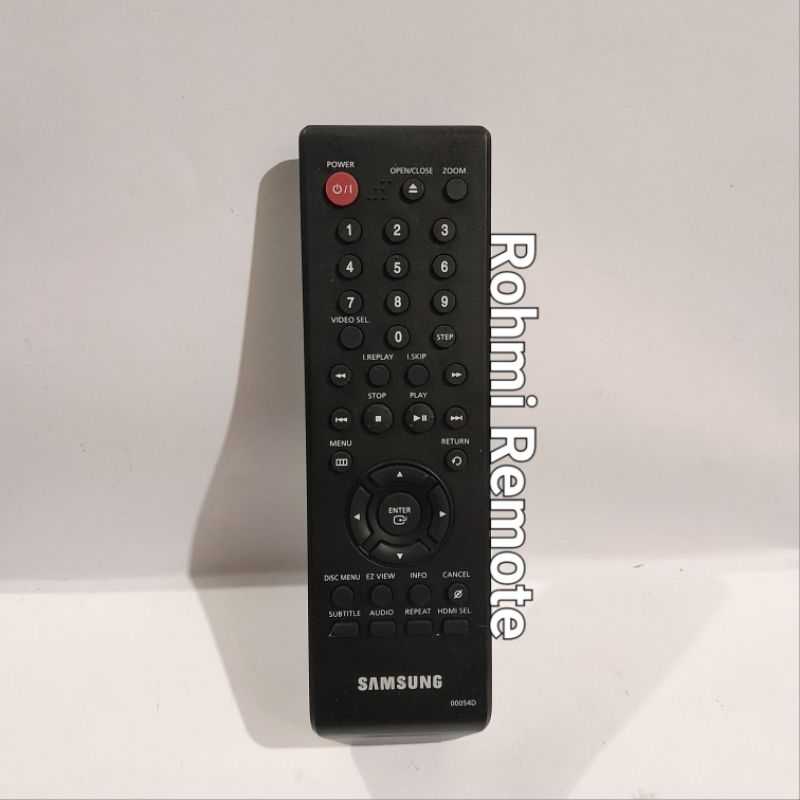 REMOTE REMOT DVD PLAYER SAMSUNG AUDIO HDMI 00054D ORIGINAL ASLI