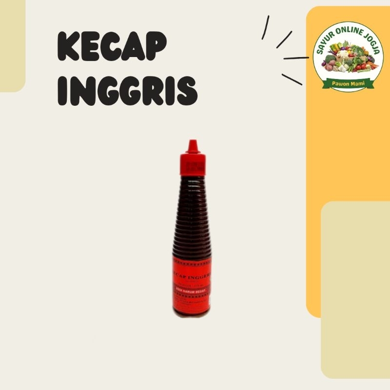 

Kecap inggris harum sedap 135ml