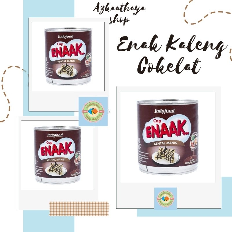 

ENAAK KALENG COKELAT SUSU KENTAL MANIS