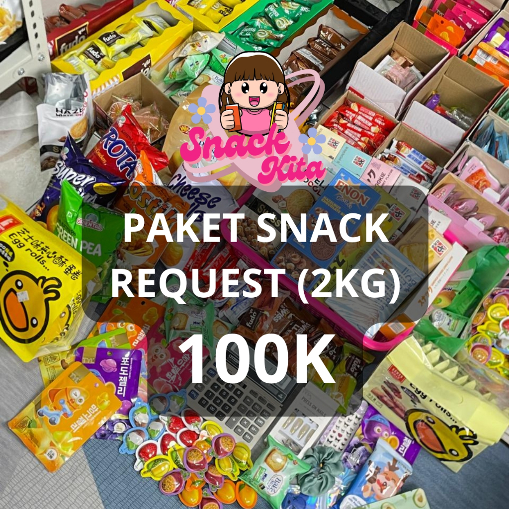 

PAKET Jajanan Snack Import Paket 100rban 2KG