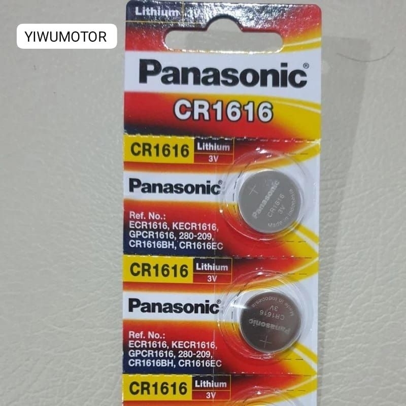 Baterai original panasonic CR1616 [YiwuMotor] - baterai original CR1616