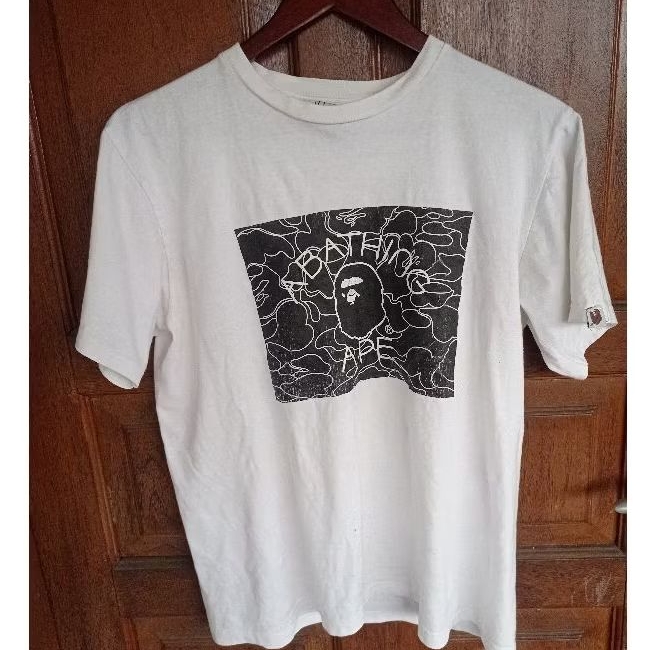 Kaos A BATHING APE BAPE Ape Shall Never Kill Ape T Shirt