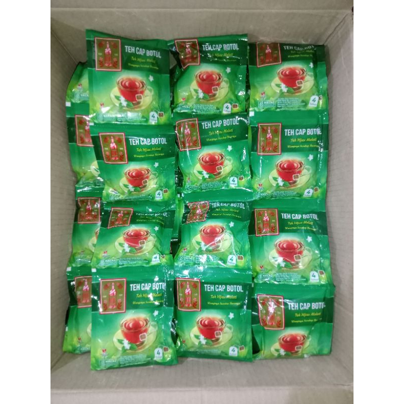 

Teh Cap Botol Celup Sachet Teh Hijau Melati 2g