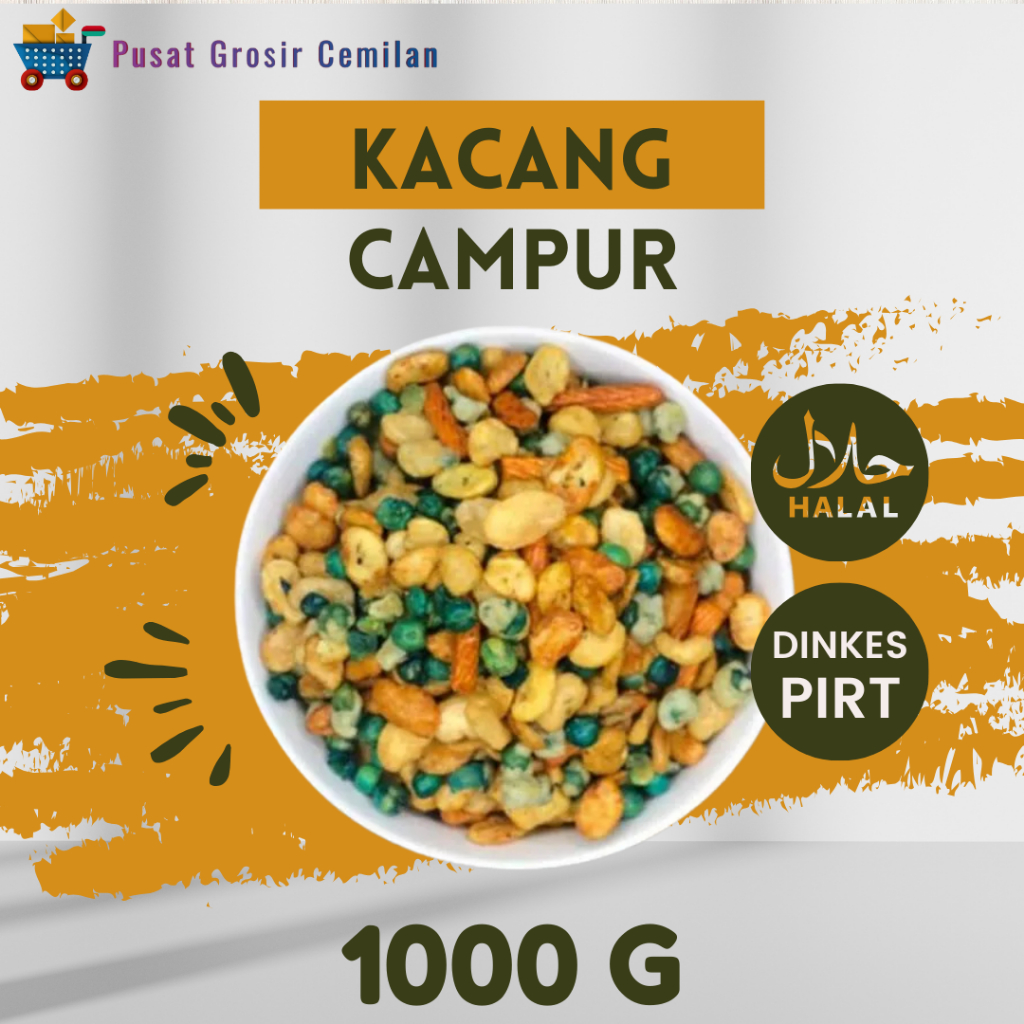 

Kacang Koro Mix Jaipong Kacang Campur 1 Kg