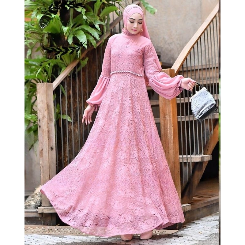 ALUNA DRESS FULL BRUKAT