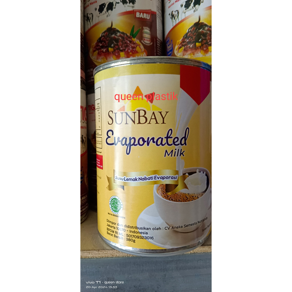

PROMO!! Sunbay Susu Evaporasi Evaporated milk 390ml