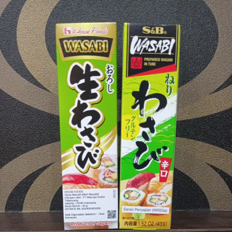 

House, Haichi pasta wasabi Jepang, 43gr 45gr