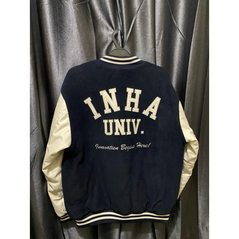 Varsity Inha Univ leather