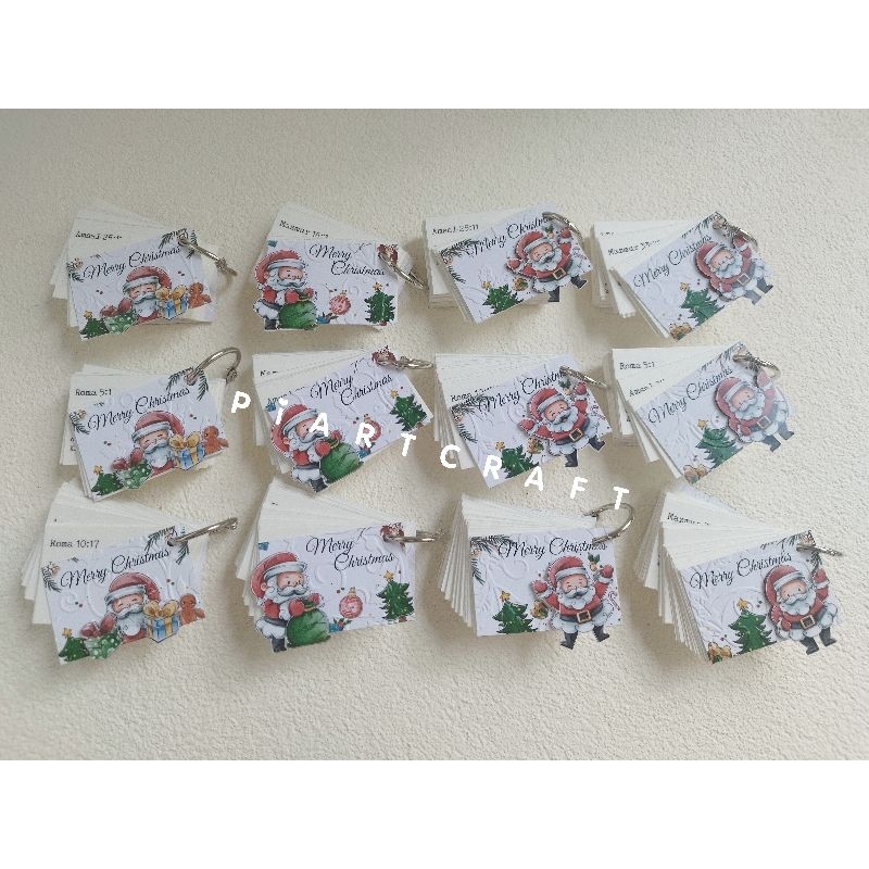 

100 Ayat Alkitab - Seri Gantungan seri Natal / Christmas 2024