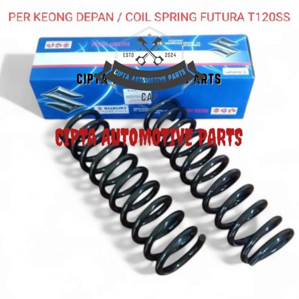 PER KEONG DEPAN FUTURA - COIL SPRING FRONT FUTURA T120SS - PER KEONG FUTURA