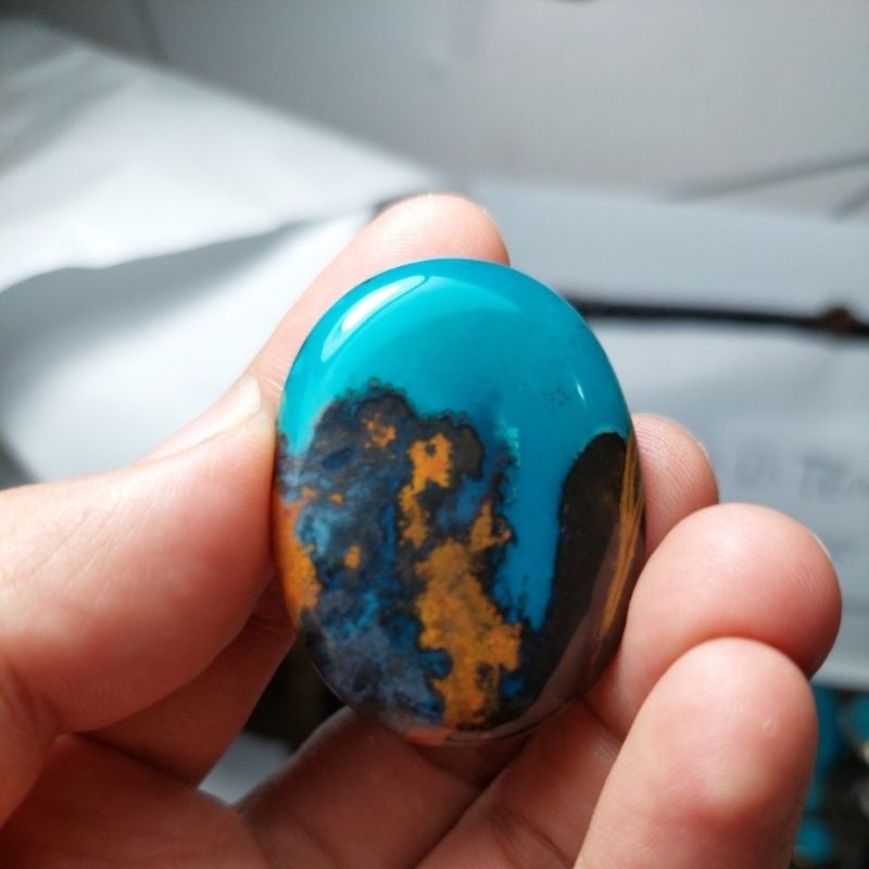Batu Bacan Pancawarna Gambar