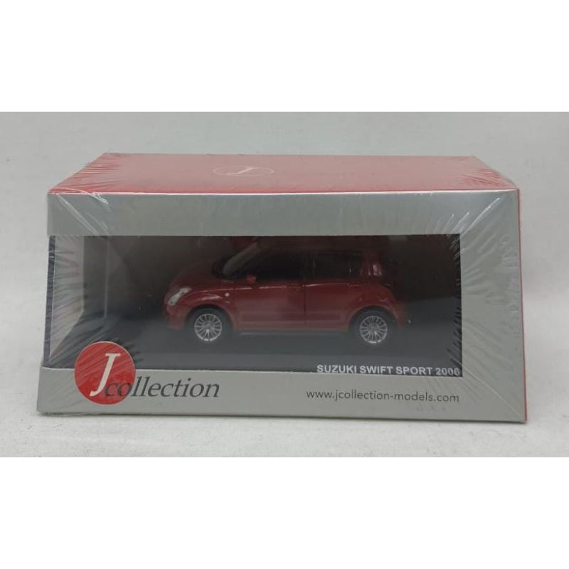 Jcollection Suzuki Swift Sport 2006 Red Skala 1:43 Segel