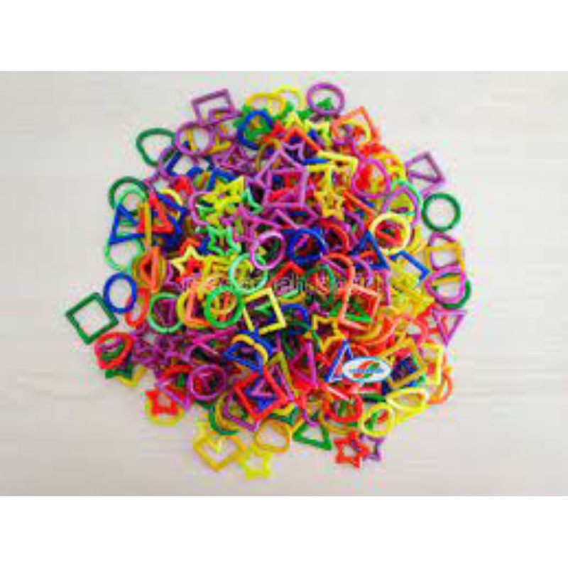 edukasi anak geometri,rantai geometri