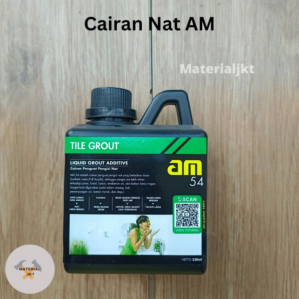 AM54 am 54 Cairan Pengisi Perekat Penguat Nat Keramik Granit Grout