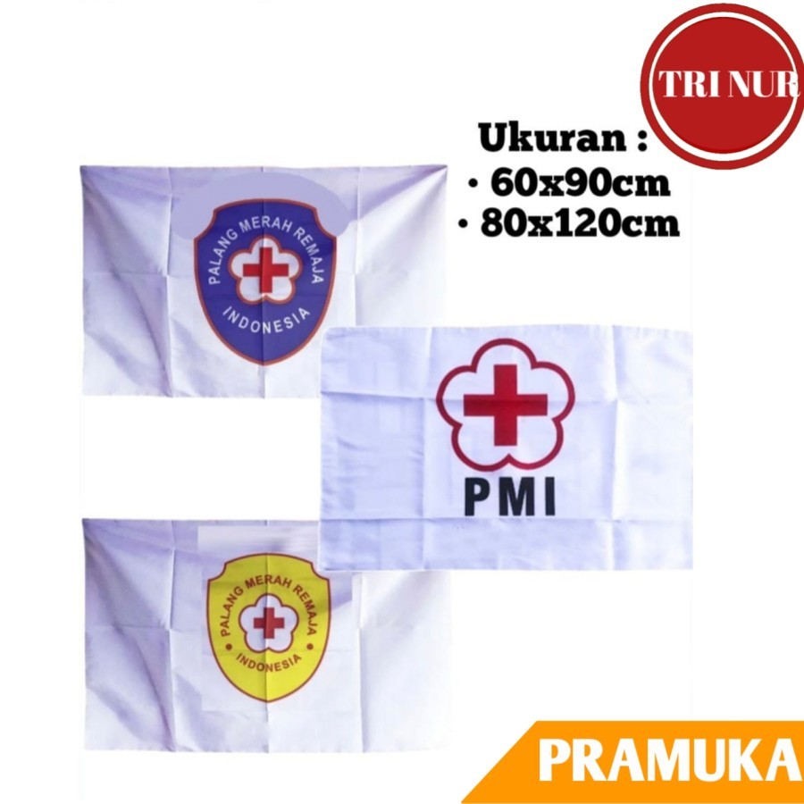 Bendera PMR & PMI Sablon / Bendera PMR / Bendera PMI