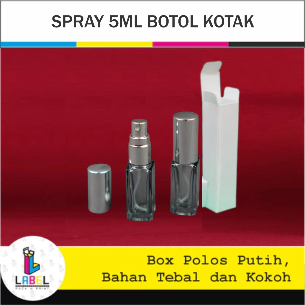 

Dus kemasan/ Box Botol Kotak Spray 5ml Uk. 2 x 2 x 8,8 cm POLOS - Ivory 300gsm Tidak Ada Minimum Order