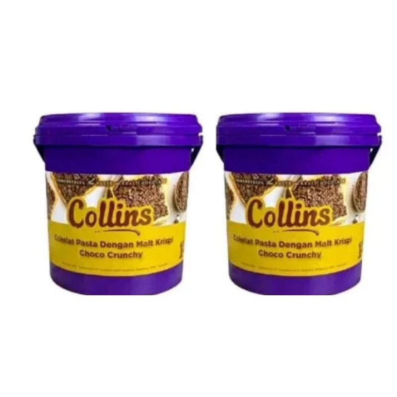 

Paket hemat isi 2 Collins dipglaze 300 gram dan Collins chrunchy 350 gram selai - COD BISA