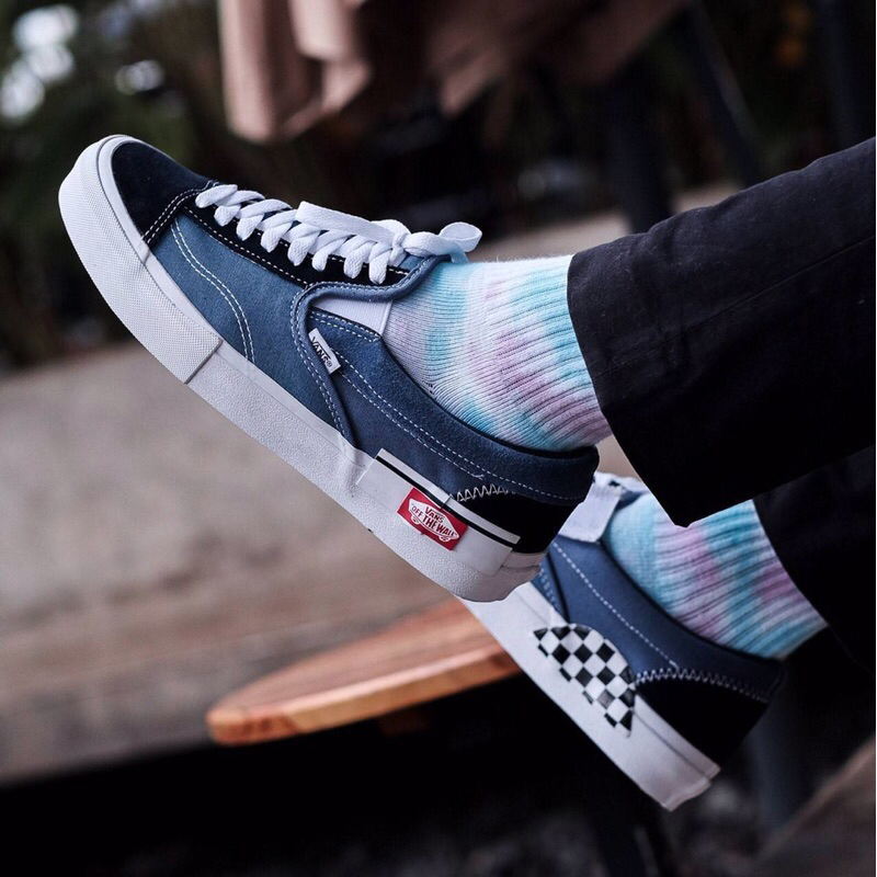 Vans Slipon Cut and Paste Classic Navy White