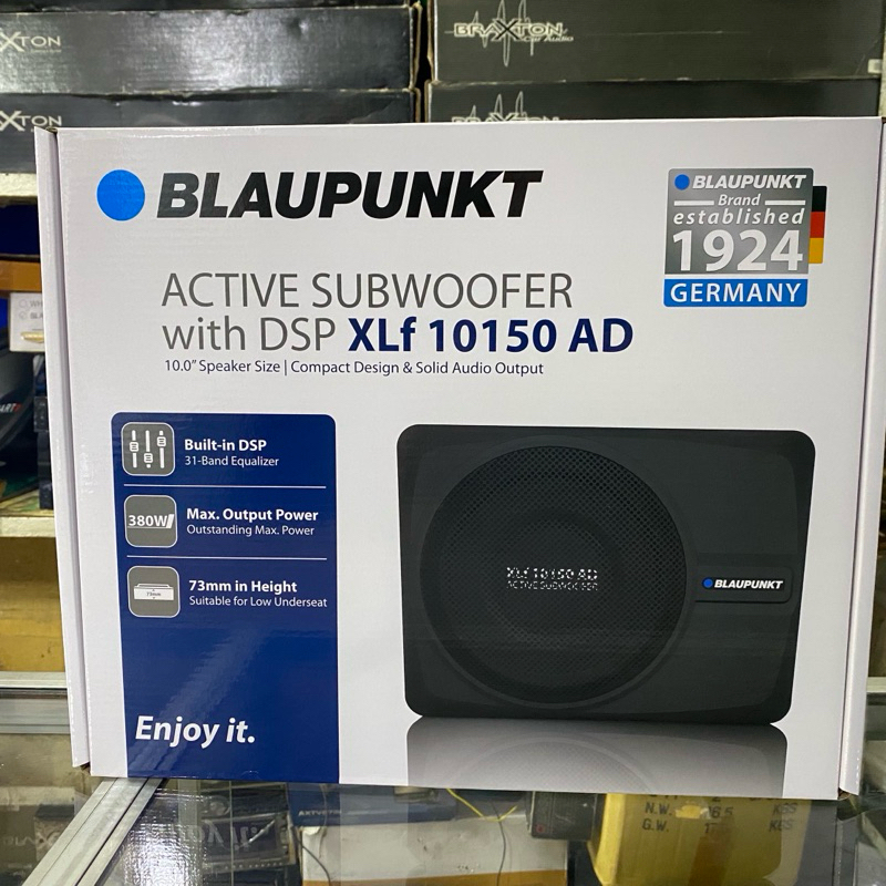 Subwoofer Mobil Blaupunkt XLF 10150 AD With DSP