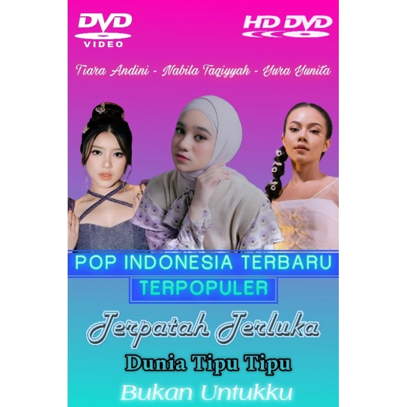 KASET DVD LAGU POP INDONESIA VIRAL TERBARU 2024 - DVD CAMPURAN MUSIK TOP HITS INDONESIA TERBAIK - KA