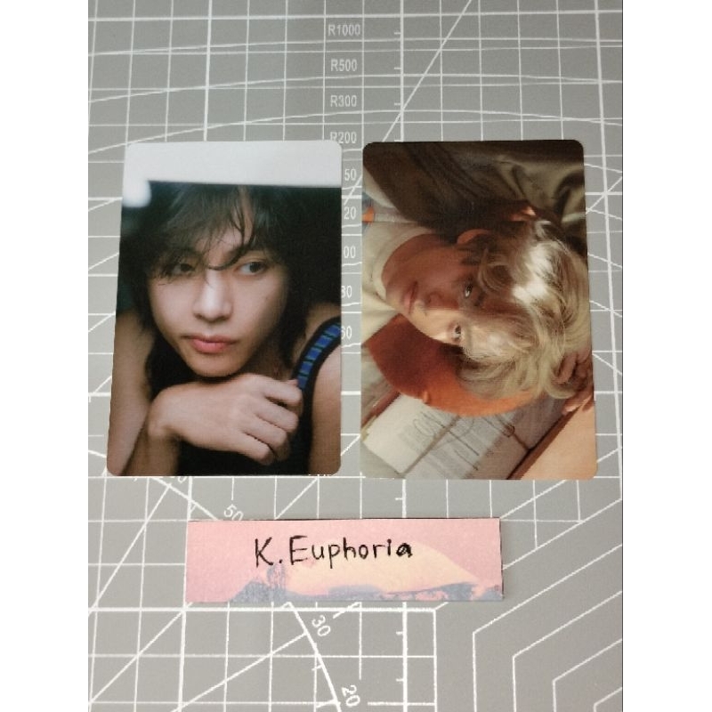 [READY STOCK] Photocard Lucky Draw Layover Taehyung V BTS PC LD UMS JPFC WV