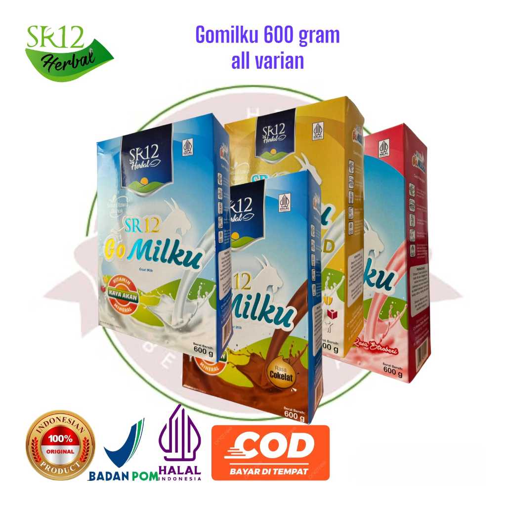 

SR12 Gomilku Susu Ettawa kemasan 600 gram