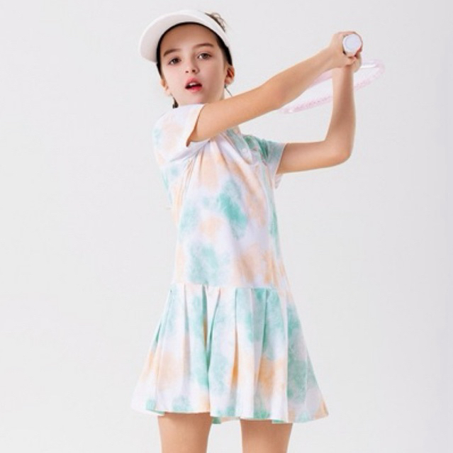 rok tenis anak / dress badminton anak