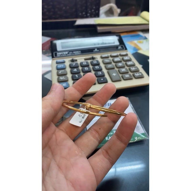 gelang paku ubs kadar 375 8k