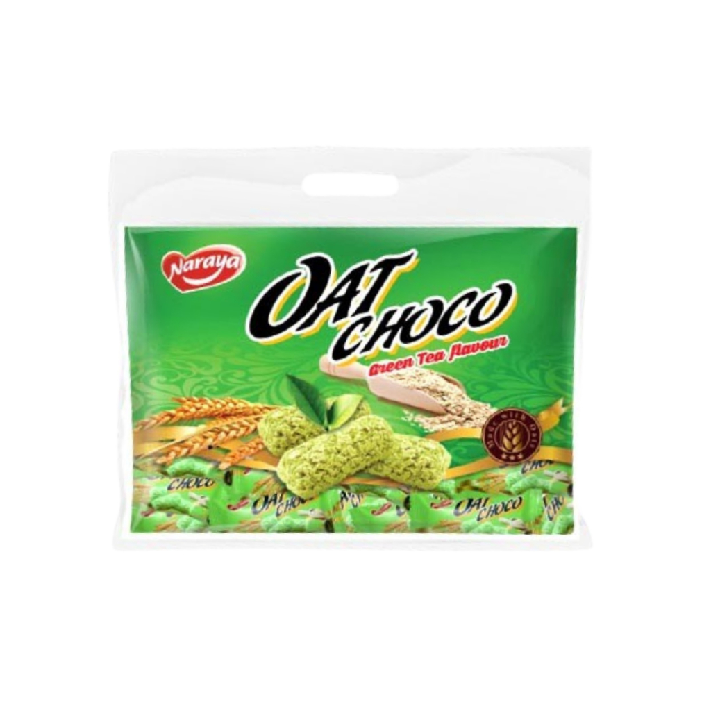 

Naraya Oat 400gr (isi 40pcs) Green Tea Camilan Snack Sereal NarayaOat