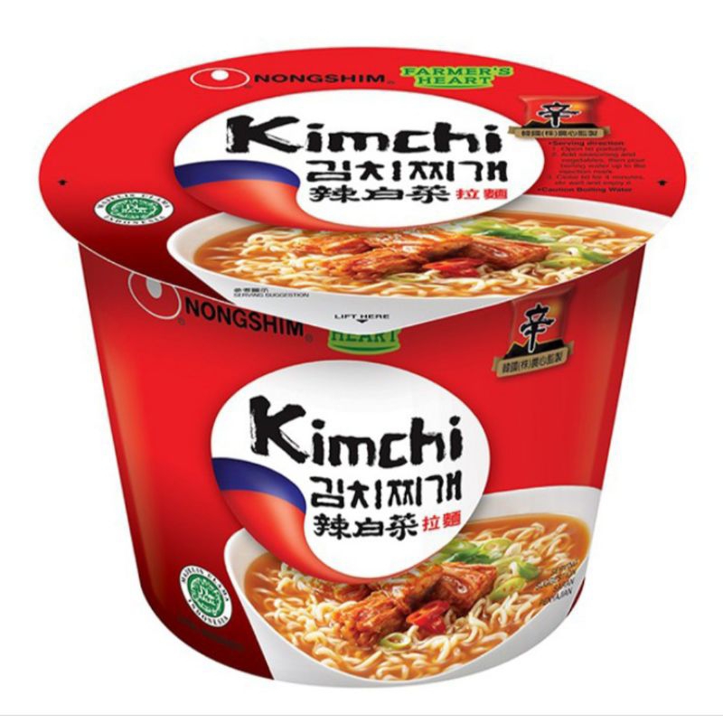 

Nongshim Mi Kuah Instan Kimchi Ramyun Cup 117 g
