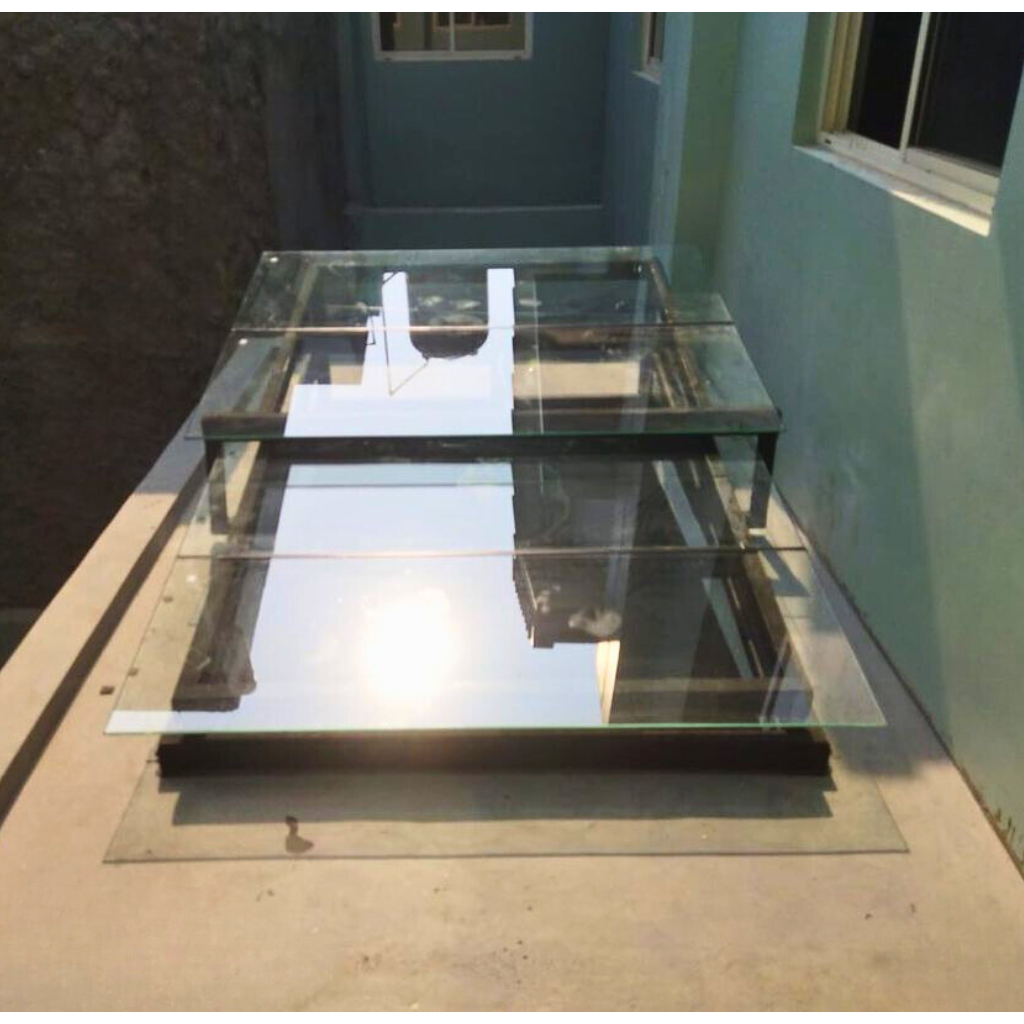 Kanopi atap skylight kaca tempered murah