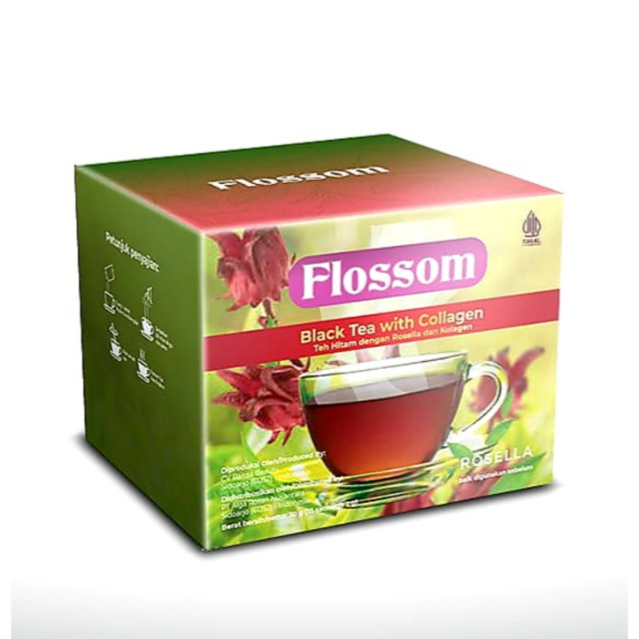 

Teh Hitam Premium Flossom Rosella Menangkal radikal bebas