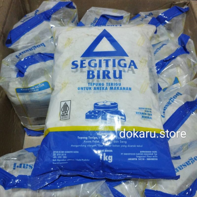 

Tepung Terigu Segitiga Biru 1kg