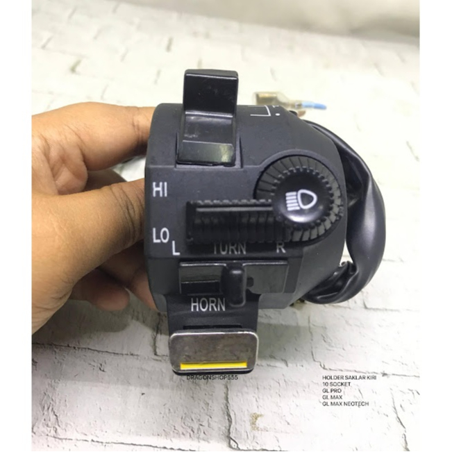 HOLDER SAKLAR KIRI 10 SOCKET GLPRO,GLMAX,GLMAX NEOTECH BEST QUALITY
