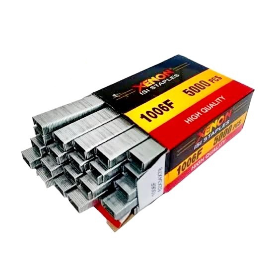 

XENON Isi Staples 1008F / 1008 F Tembakan Angin Steples 8mm 5000 biji