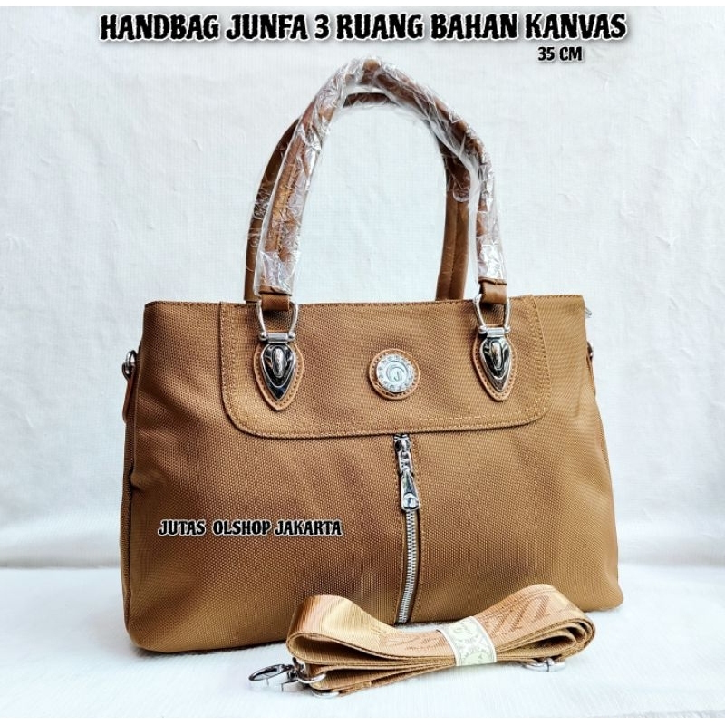 TAS SELEMPANG JUNFA BESAR 3 RUANG KODE  2092-96 /  2221-96 BAHAN KANVAS
