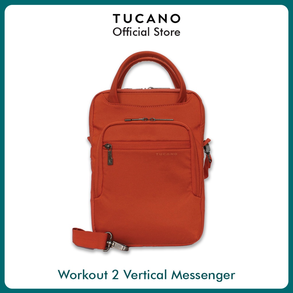 Tucano Workout Vertical Bag for MacBook Air 11" | Tas Kerja | Tas Laptop 11 Inch | Tas Pria Wanita