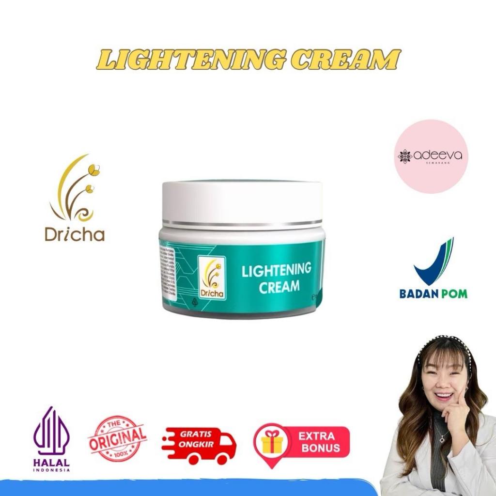 DRICHA SKINCARE - Lightening Cream Dricha By Dr Ika wajah Flek Kusam Mencerahkan