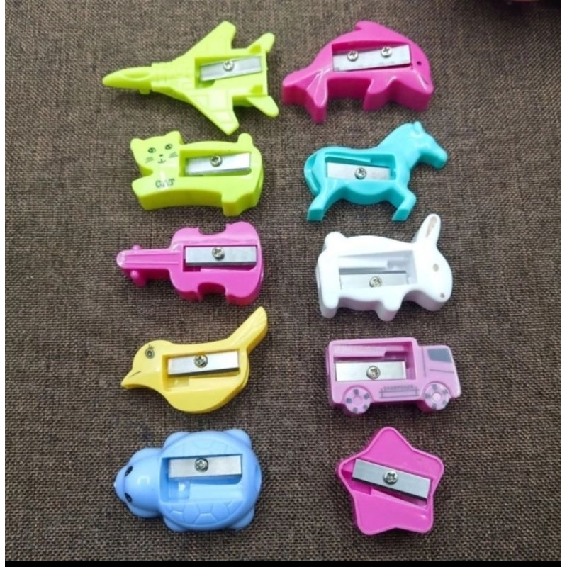 

SBPS Rautan Pensil Tulis Peraut Pensil Alis Eyebrow Peruncing Motif