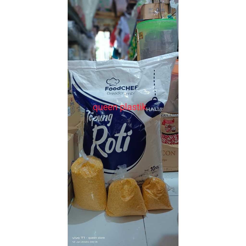 

Tepung Roti/Panir Halus Kualitas Premium REPACK 250gr 500gr 1kg