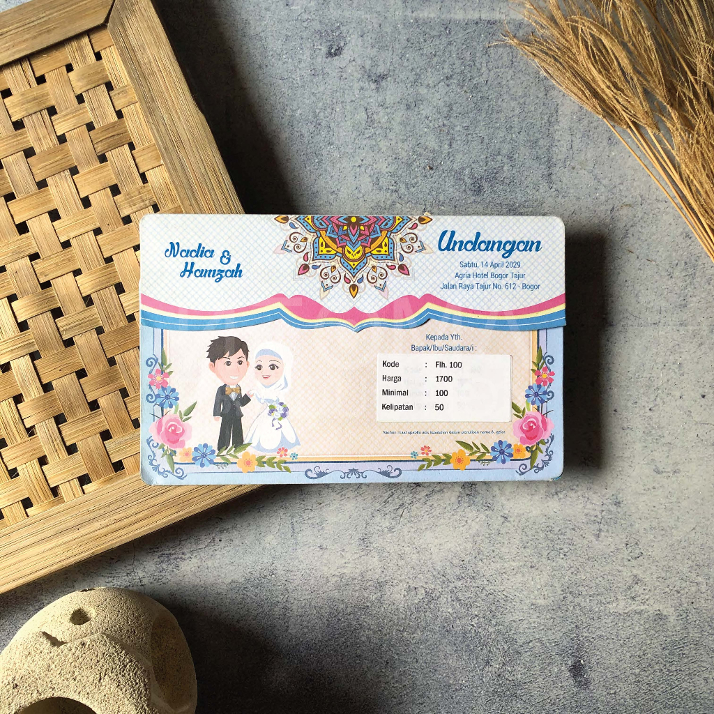 

Undangan Nikah Flh 100 Murah Simpel Modern