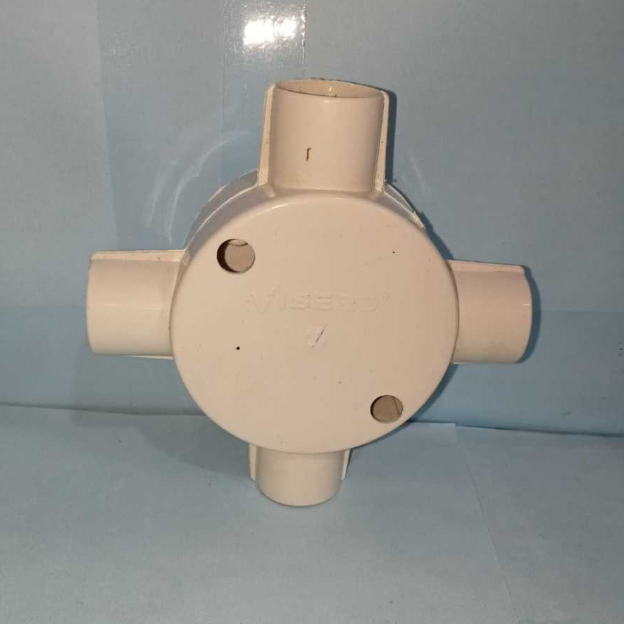 Tdus Visero Cabang 4 dan Cabang 3 kecil Sambungan Percabangan Pipa