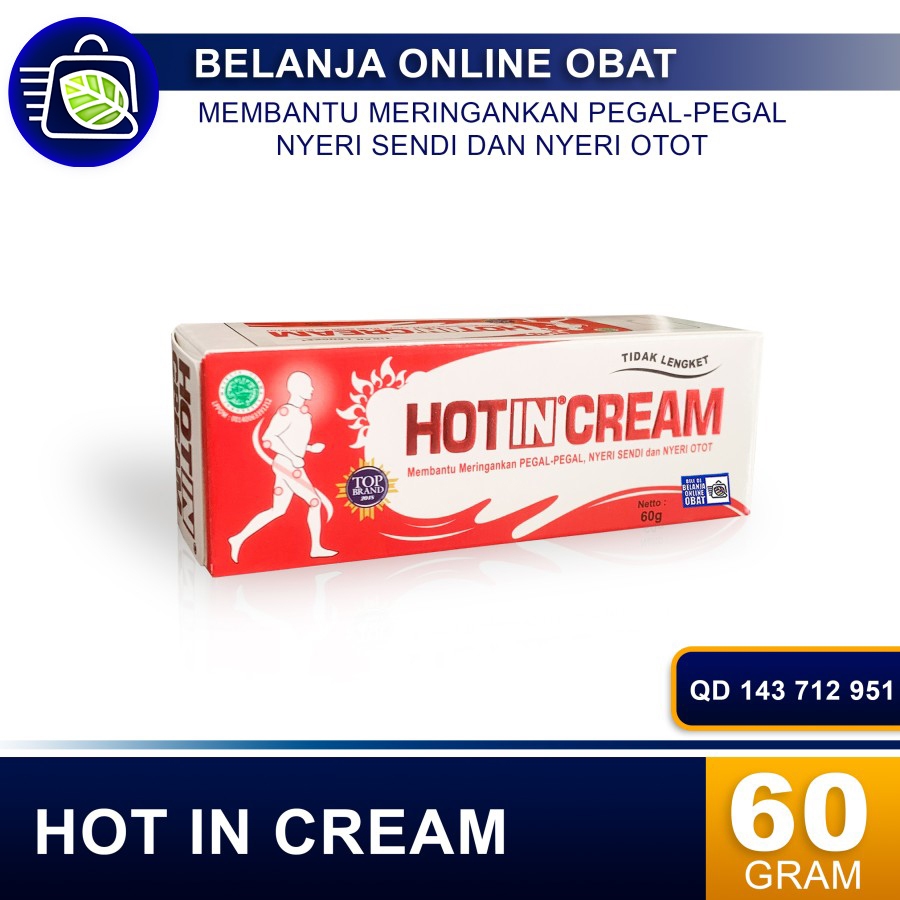 HOT IN CREAM TUBE 60GR
